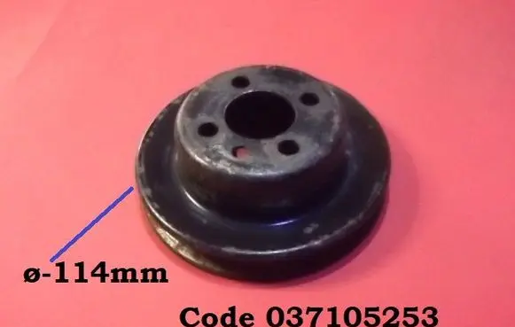 Volkswagen Vento Crankshaft pulley 037105253