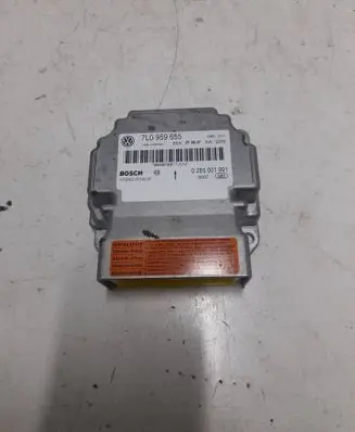 Volkswagen Touareg I Airbag control unit/module 7L0959655 0039P001TJUU 0285001991