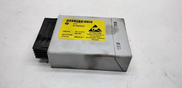 BMW 5 E60 E61 Center console control module 9183233