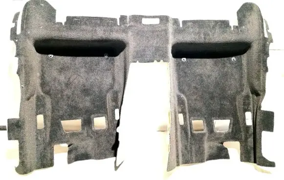 Audi A8 S8 D4 4H Rear floor carpet liner 4H0863021D 8A6