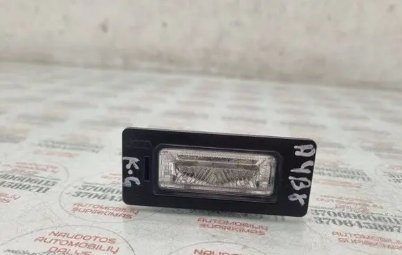 Audi A4 S4 B8 8K Number plate light 8T0943021