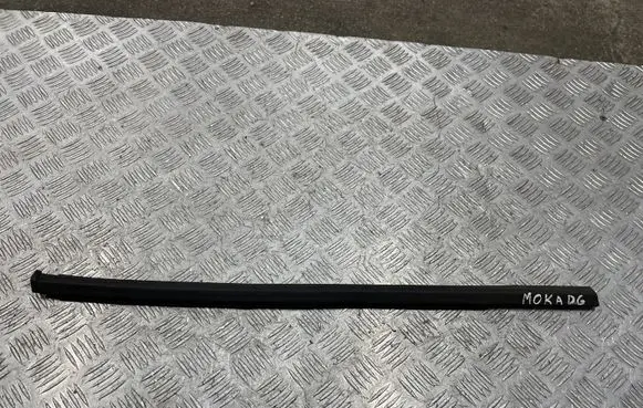 Opel Mokka X Rear door glass trim molding
