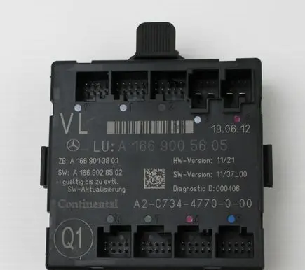 Mercedes-Benz GL X166 Door control unit/module A1669005605