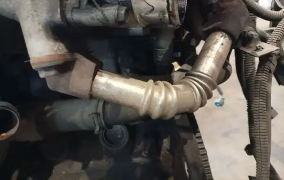 Opel Antara EGR valve line/pipe/hose
