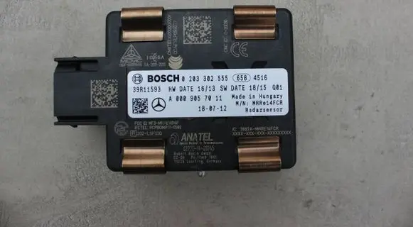 Distronic sensor radar
