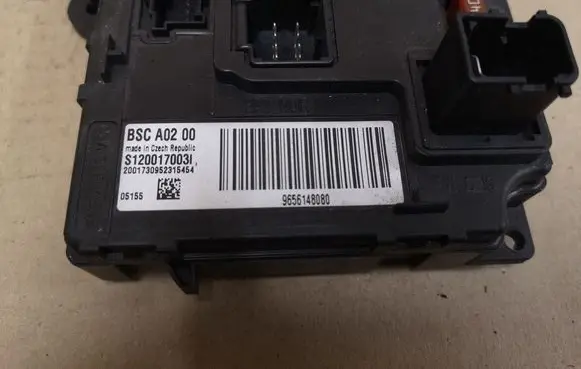Peugeot 407 Tow bar trailer control unit/module S120017003I BSCA0200 9656148080