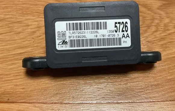 Opel Insignia A ESP acceleration yaw rate sensor 13505726 TLR5726231112226 BF31E0226L