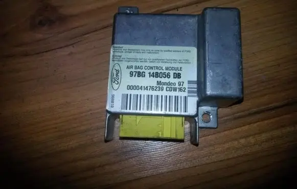 Ford Mondeo MK II Airbag control unit/module 97bg14b056db
