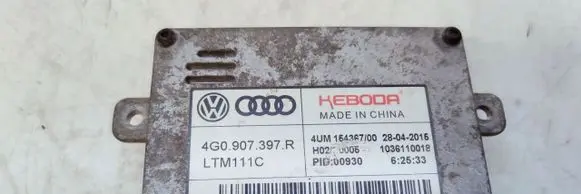 Audi A3 S3 8V Headlight ballast module Xenon 4G0907397R
