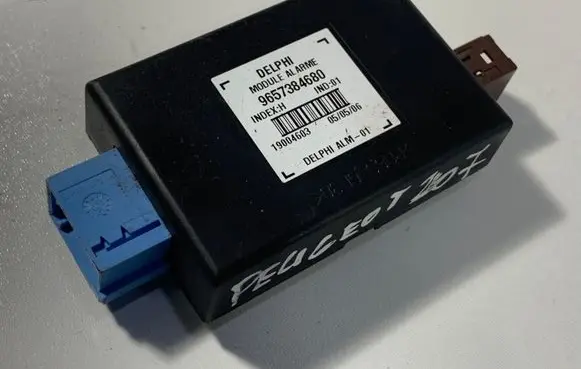 Peugeot 207 Alarm control unit/module 9657384680
