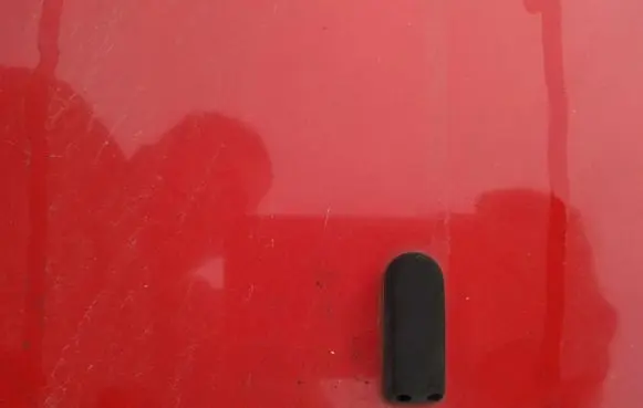 Windshield washer spray nozzle