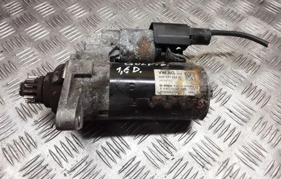 Volkswagen Golf VI Starter motor 02Z911024H 0001153007 22022012