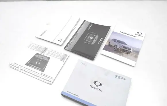 SsangYong Korando Owners service history hand book 