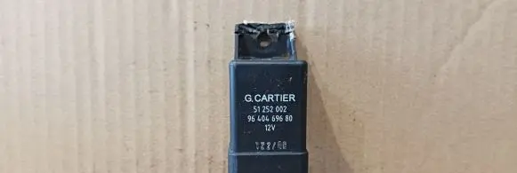 Citroen C1 Glow plug pre-heat relay 9640469680 51252002 CARTIER
