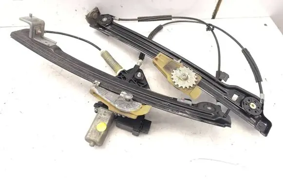 Front door window regulator with motor