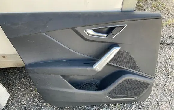 Front door card panel trim