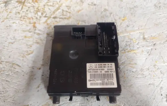 Mercedes-Benz C W205 Air conditioning/heating control unit A2059007615 A2059012004 5HB01089533