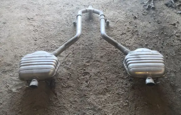 Mercedes-Benz GLK (X204) Muffler/silencer 2044916701 A2044916601