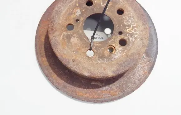 Toyota Avensis Verso Rear brake disc neventiliuojamas
