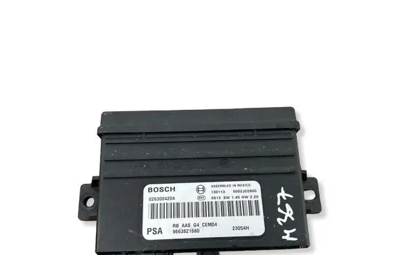 Citroen C4 I Picasso Parking PDC control unit/module 6002JC0860 9663821680 0263004204