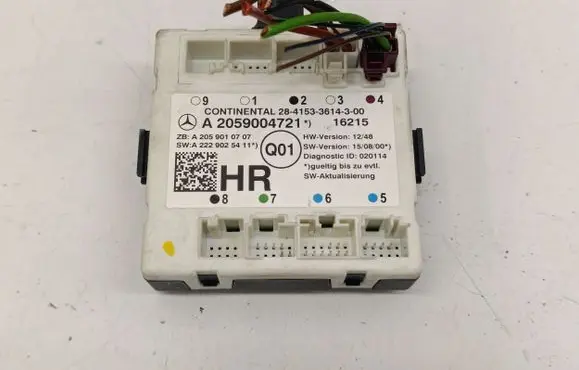 Mercedes-Benz GLC X253 C253 Door control unit/module A2059004721