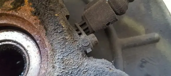 ABS brake wheel speed sensor