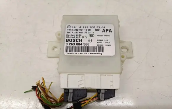 Mercedes-Benz E W212 Parking PDC control unit/module A2129003704 A2129011500