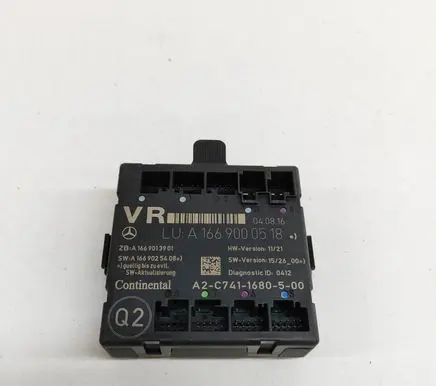 Mercedes-Benz B W246 W242 Door control unit/module A1669000518 A1669013901
