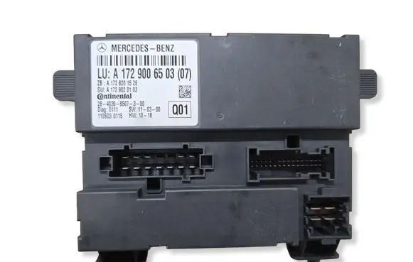 Mercedes-Benz SLK R172 Convertible roof control unit A1729006503