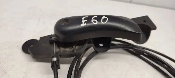 BMW 5 E60 E61 Engine bonnet (hood) release handle 51437052579 7034259