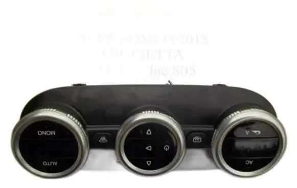 Alfa Romeo Giulietta Climate control unit 156101737
