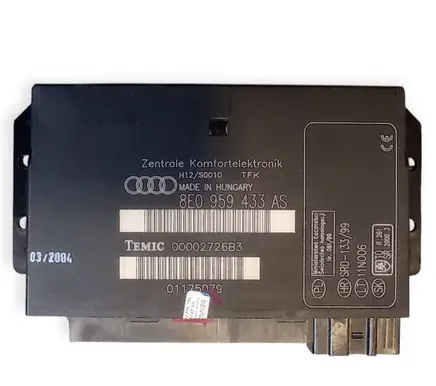 Audi A4 S4 B6 8E 8H Comfort/convenience module 8E0959433AS
