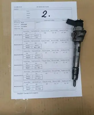 BMW 1 E81 E87 Fuel injector 0445110289