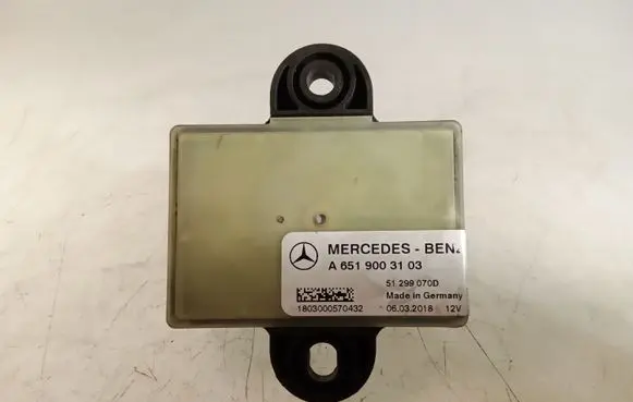 Mercedes-Benz GLE (W166 - C292) Glow plug pre-heat relay A6519003103 51299070D 1803000570432