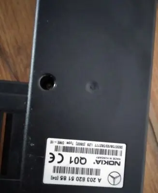 Mercedes-Benz C W203 Phone control unit/module A2038205185