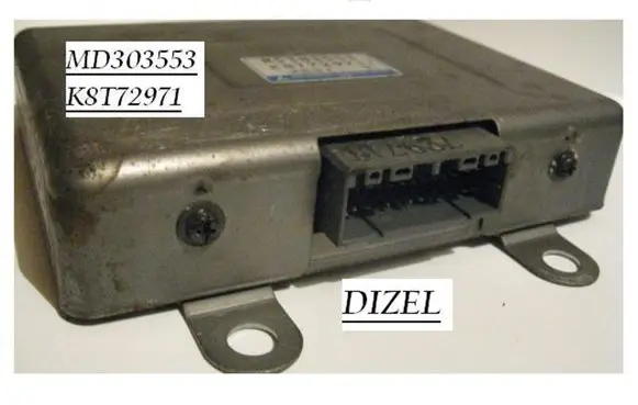 Mitsubishi Space Runner Engine control unit/module MD303553 K8T72971