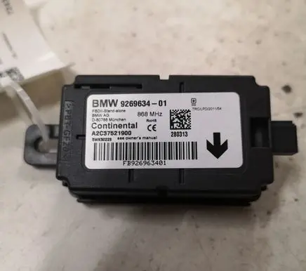 BMW 1 F20 F21 Alarm control unit/module 926963401 A2C37521900