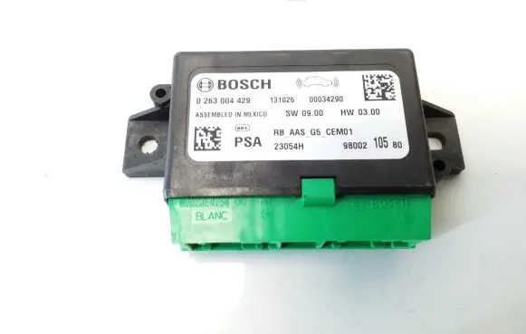 Peugeot 308 Parking PDC control unit/module 9800210580 0263004429
