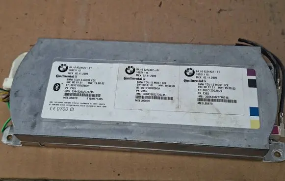 BMW 5 F10 F11 Bluetooth control unit module 9224422