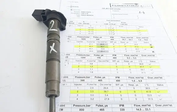 Mercedes-Benz ML W164 Fuel injector A6420701987 0445115076