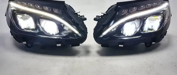 Mercedes-Benz C W205 Headlights/headlamps set A2059063104 A2059063204