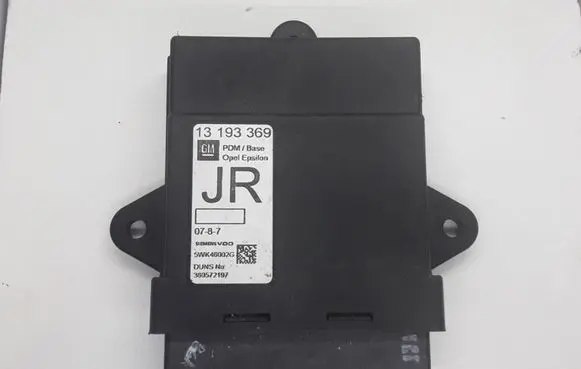 Opel Vectra C Door central lock control unit/module 13193369 5WK46002G 360572197