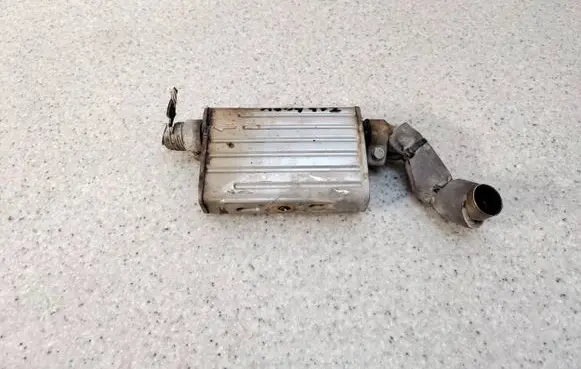 Audi A8 S8 D4 4H Webasto auxiliary heater silencer 221000401900