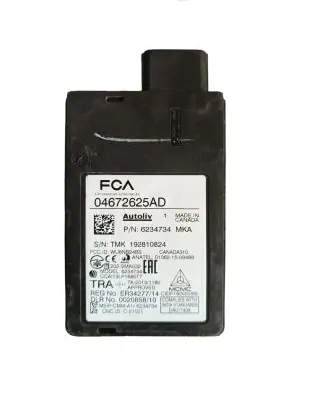 Chrysler Pacifica Distronic sensor radar 04672625AD 192810829
