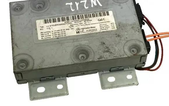 Mercedes-Benz C W204 Other control units/modules A1729009302 A2049026102 A2049015902
