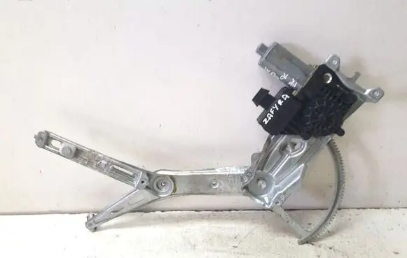 Opel Zafira A Front door window regulator with motor 90579356