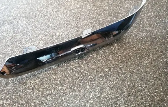 Chrysler 300 - 300C Front bumper splitter molding CS2207BL