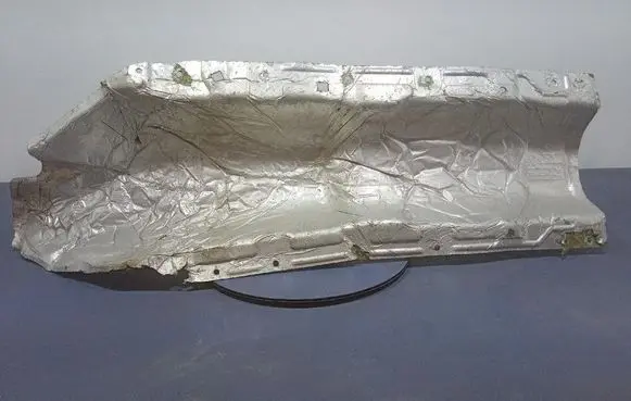 Renault Megane I Exhaust heat shield 747515068R