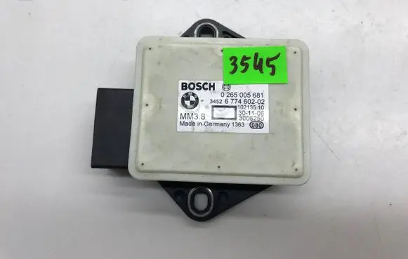 BMW 5 E60 E61 ESP (stability system) control unit 6774602 0265005681 3006250