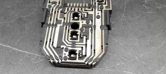 Saab 9000 CS Tail light bulb cover holder